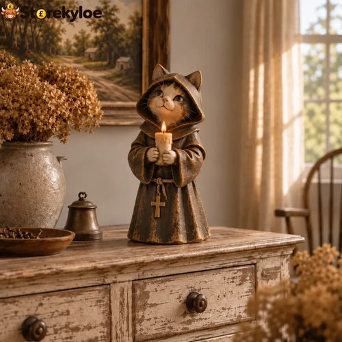 🔥last Day 50% Off - 🐈 Medieval Cat Court, Whimsical Vintage Cat Figurines - Variant 1