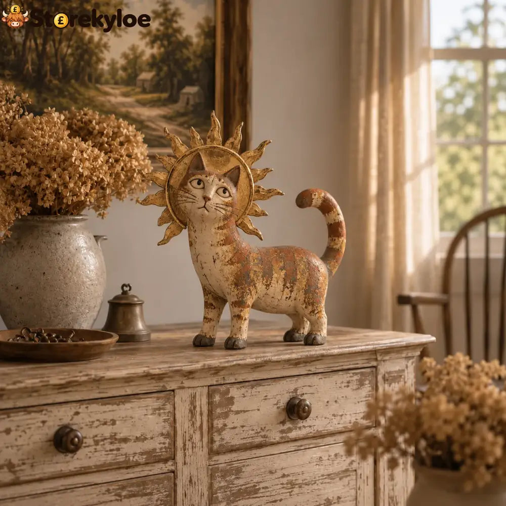 🔥last Day 50% Off - 🐈 Medieval Cat Court, Whimsical Vintage Cat Figurines - Variant 3