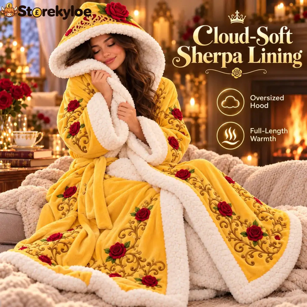 🔥Last Day 50% OFF-👑 Princess Heated Robe ✨ Wrap Yourself in Royal Warmth