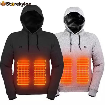 LAST DAY 50% OFF - 🎁 Unisex Heated Hoodie