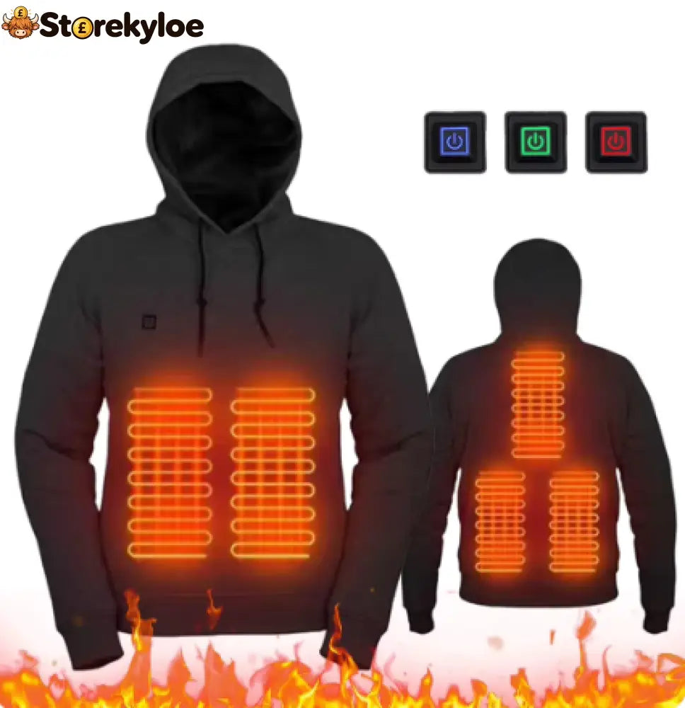 LAST DAY 50% OFF - 🎁 Unisex Heated Hoodie
