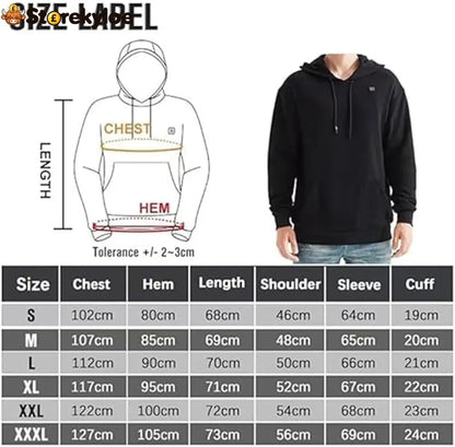 LAST DAY 50% OFF - 🎁 Unisex Heated Hoodie