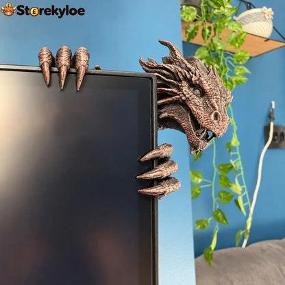 🐲Last Day 60% OFF - Dragon Monitor Buddy - Antique Bronze