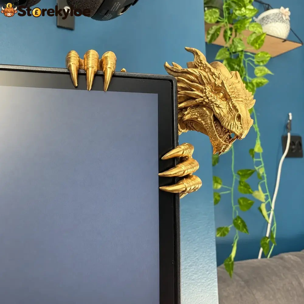 🐲Last Day 60% OFF - Dragon Monitor Buddy - Gold