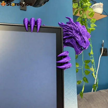 🐲Last Day 60% OFF - Dragon Monitor Buddy - Purple