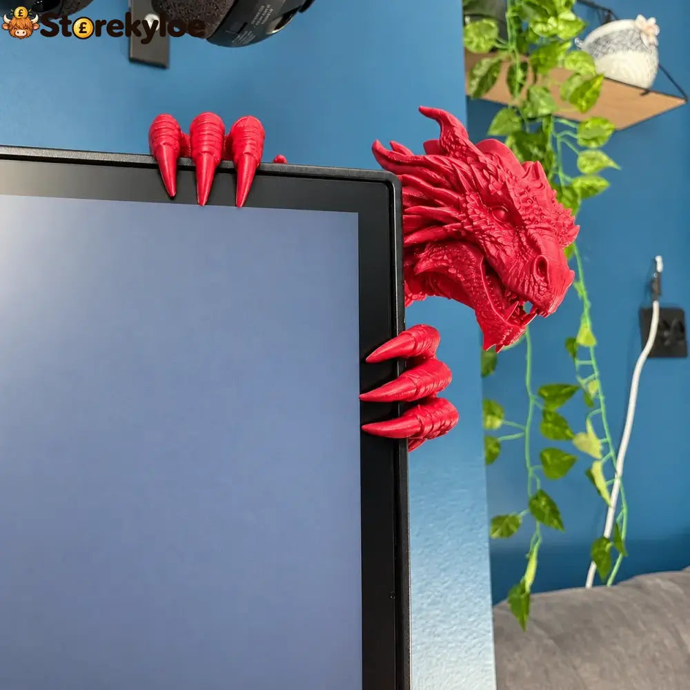 🐲Last Day 60% OFF - Dragon Monitor Buddy - Red