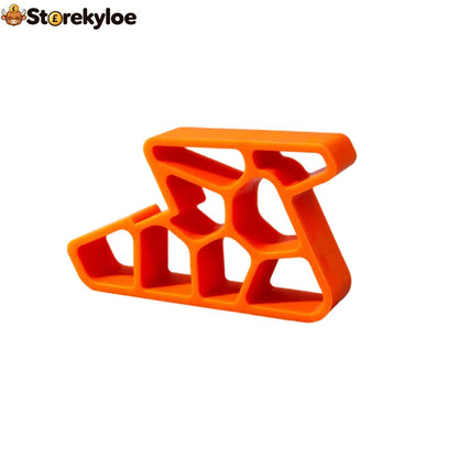 🔥Last Day-Buy 1 Get 2 Free!🚪✨ Less Slamming--Secure Track Door Stop - Orange / Buy 1 get 2 free（3PCS） - Home Decoration