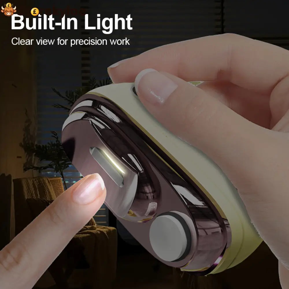 💗LAST DAY SALE 49% OFF⚡50K+ SOLD💕🌟2-in-1 Safe Electric Nail Clipper - ?Kitchen