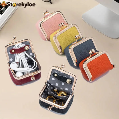 🏆LAST DAY SALE 49% OFF✨Genuine Leather Mini Jewelry Box