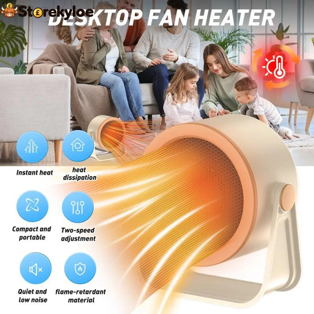 🎅LAST DAY SALE 50% OFF!!⚡50K+ SOLD!❄️2026 Portable Instant-Heat Heater – Outdoor & Desktop Mini Radiator - Champagne