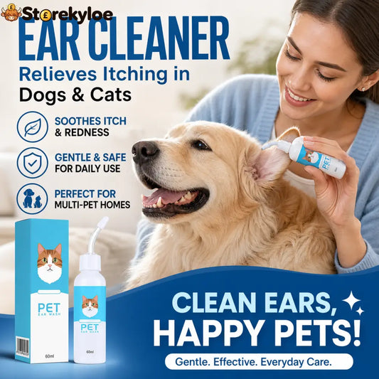 🎁💥LAST DAY SPECIAL PRICE!-￡7.99!! 🐶🐱 Ear cleaner, Relieves itching in dogs & cats