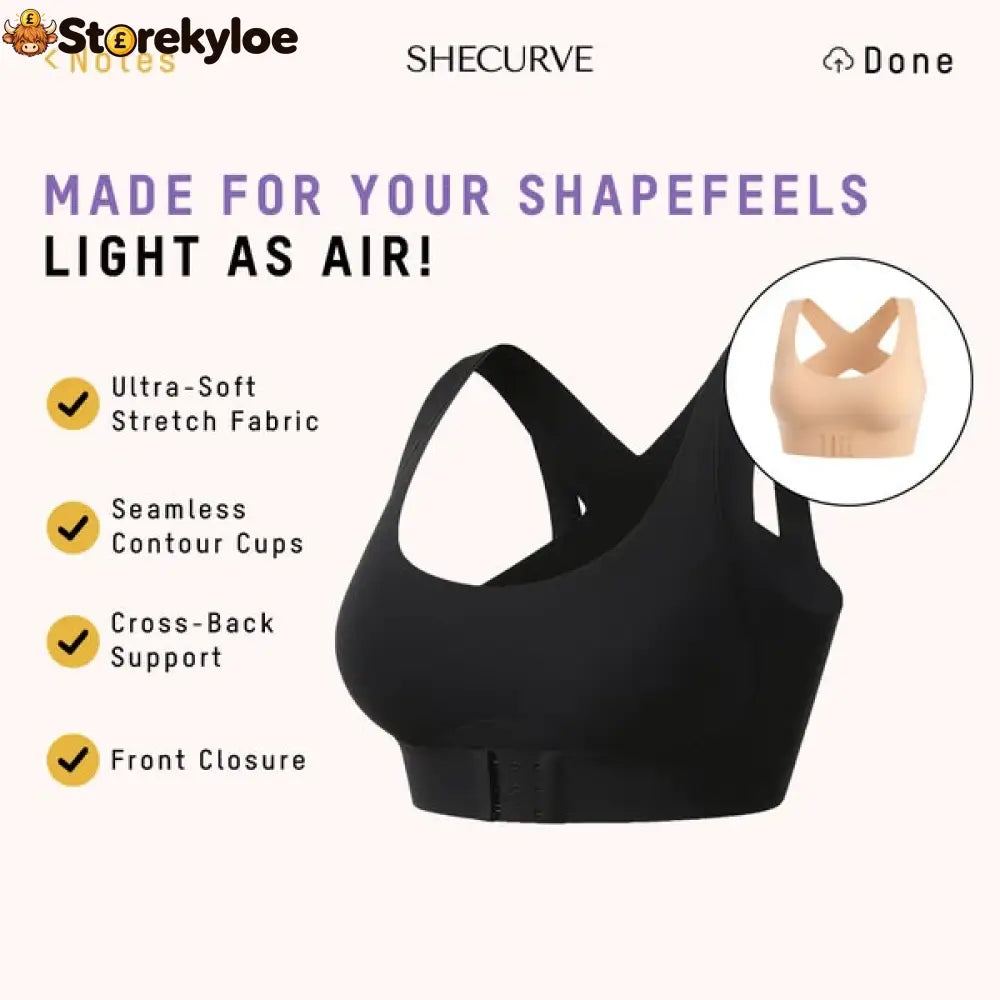 🏆 Last Day Special Price £9.99 ! 💐AlignLift Posture-Perfect Wireless Bra – Posture Correction (The leopard-print style is sold out)💕