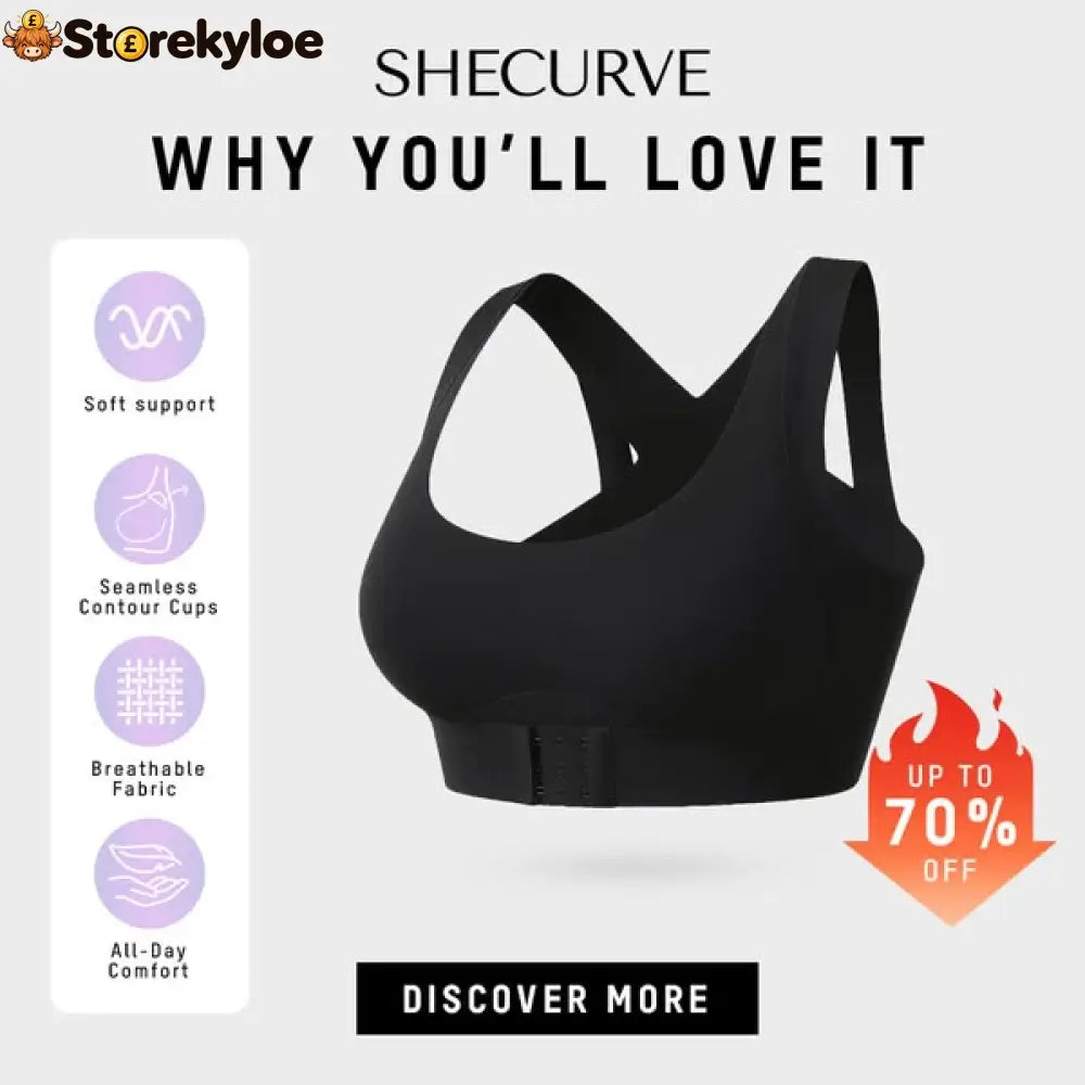 🏆 Last Day Special Price £9.99 ! 💐AlignLift Posture-Perfect Wireless Bra – Posture Correction (The leopard-print style is sold out)💕