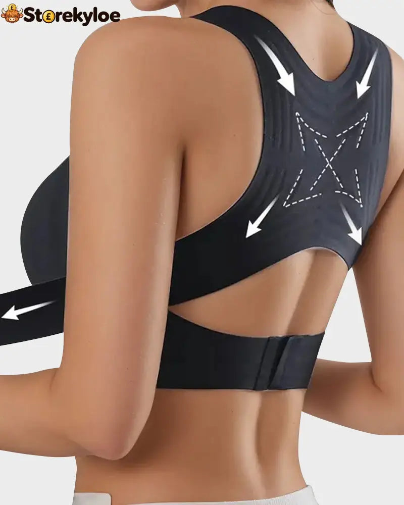 🏆 Last Day Special Price £9.99 ! 💐AlignLift Posture-Perfect Wireless Bra – Posture Correction (The leopard-print style is sold out)💕