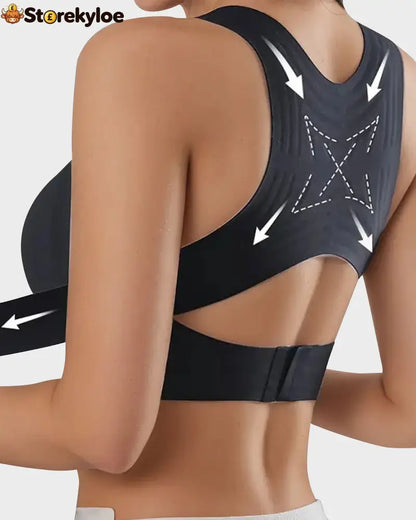 🏆 Last Day Special Price £9.99 ! 💐AlignLift Posture-Perfect Wireless Bra – Posture Correction (The leopard-print style is sold out)💕