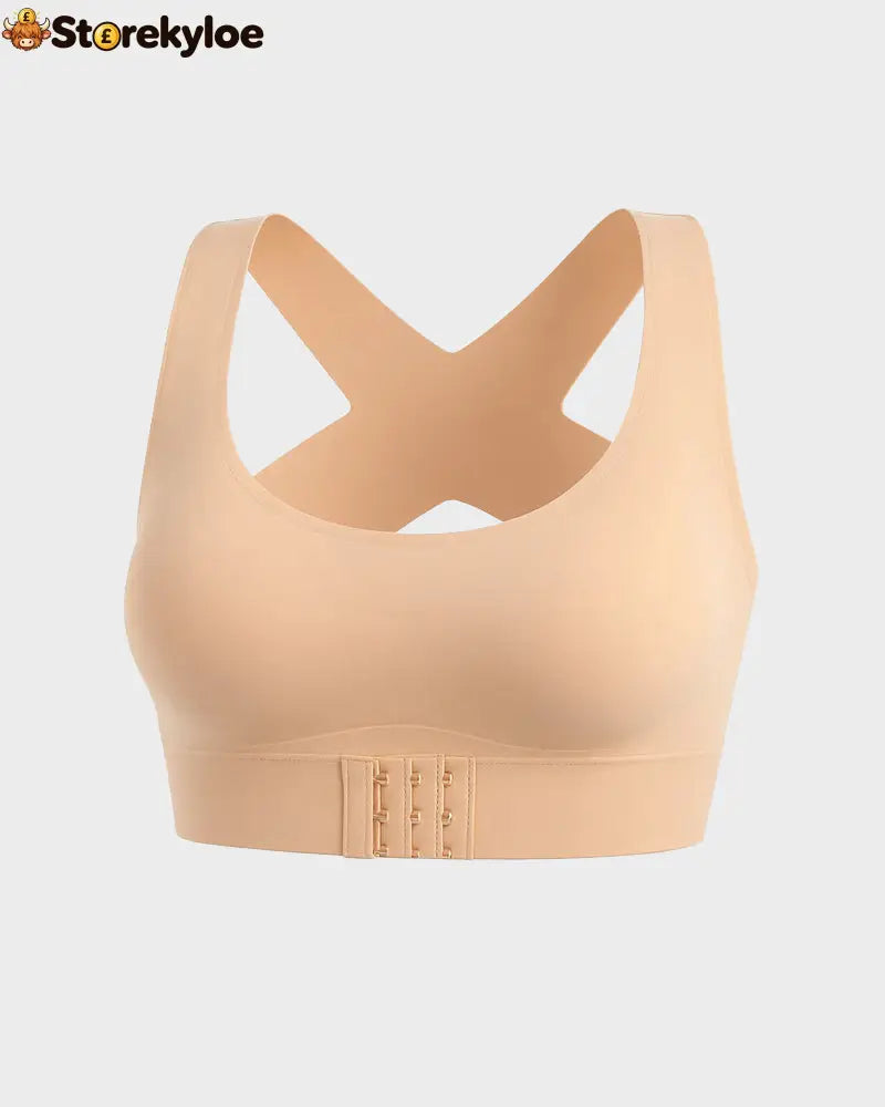 🏆 Last Day Special Price £9.99 ! 💐AlignLift Posture-Perfect Wireless Bra – Posture Correction (The leopard-print style is sold out)💕