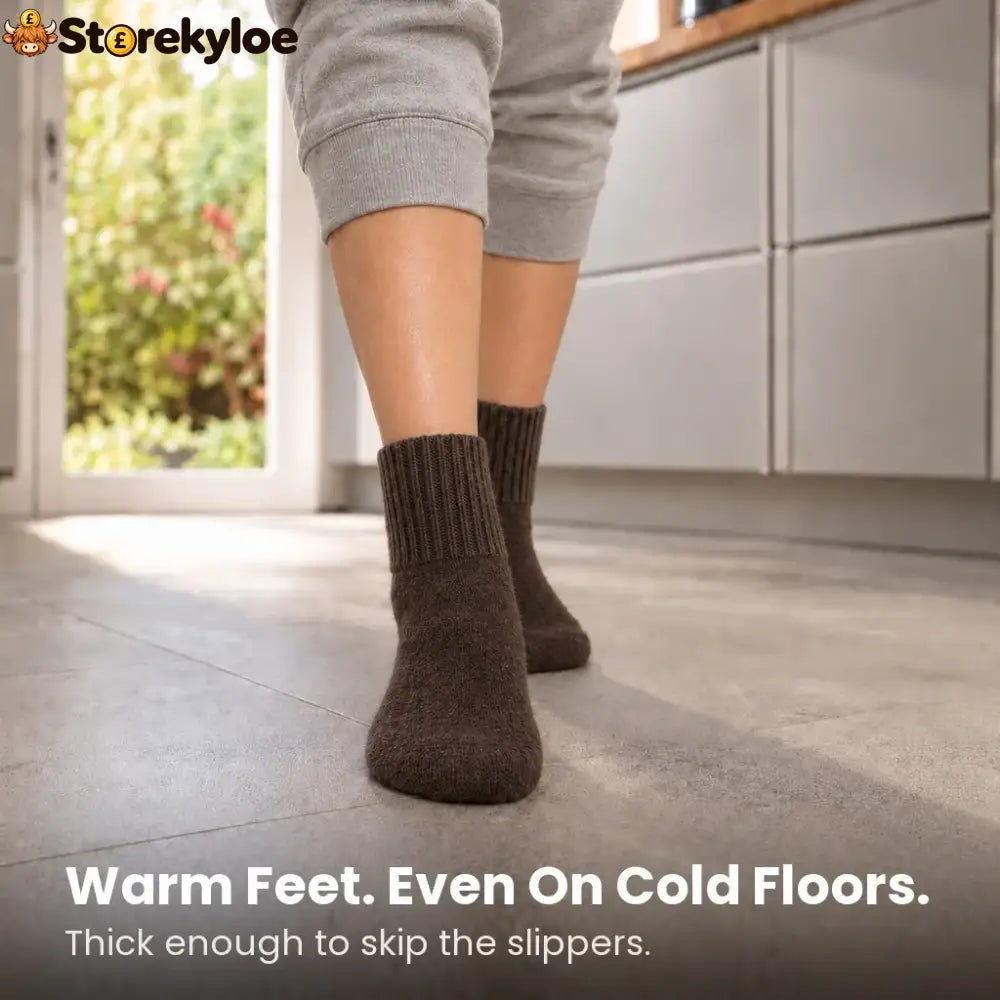 🎁Last Week Buy 2 Set Save ￡5.99 🧦✨Sweater Socks - The Coziest Slouchy Boot Socks (5 Pairs)