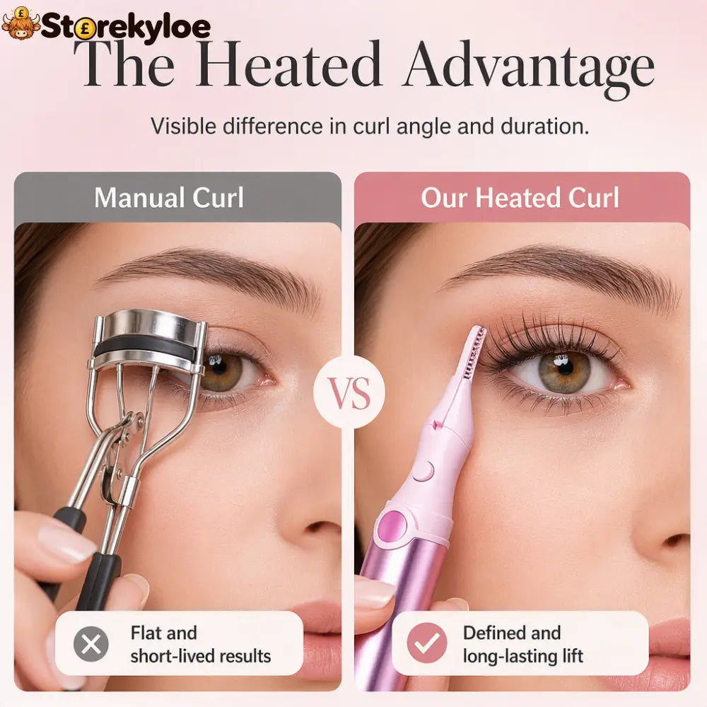 🔥💐Last Week Special 49% OFF‼️ ✨Rechargeable Heated Eyelash Curler | Get Long-Lasting Perfect Lash Curls Anytime🔋 - Hot