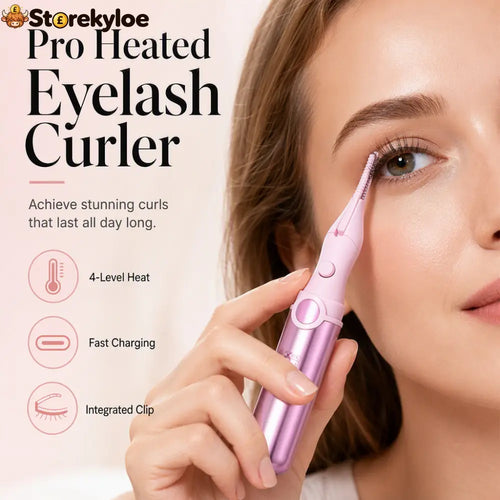 🔥💐Last Week Special 49% OFF‼️ ✨Rechargeable Heated Eyelash Curler | Get Long-Lasting Perfect Lash Curls Anytime🔋 - Hot