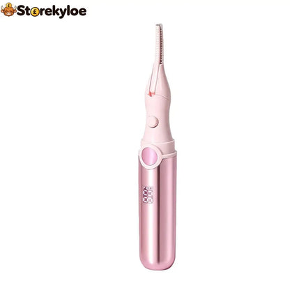 🔥💐Last Week Special 49% OFF‼️ ✨Rechargeable Heated Eyelash Curler | Get Long-Lasting Perfect Lash Curls Anytime🔋 - Pink
