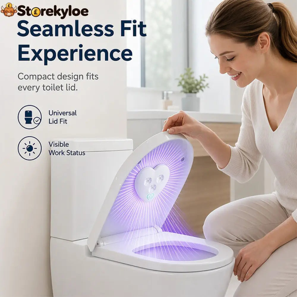 Smart UVC Toilet Sterilizer Light
