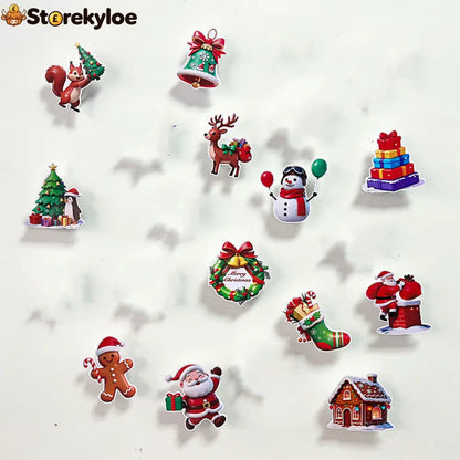 LED Christmas Light-Up Wall Decals - Hot sale