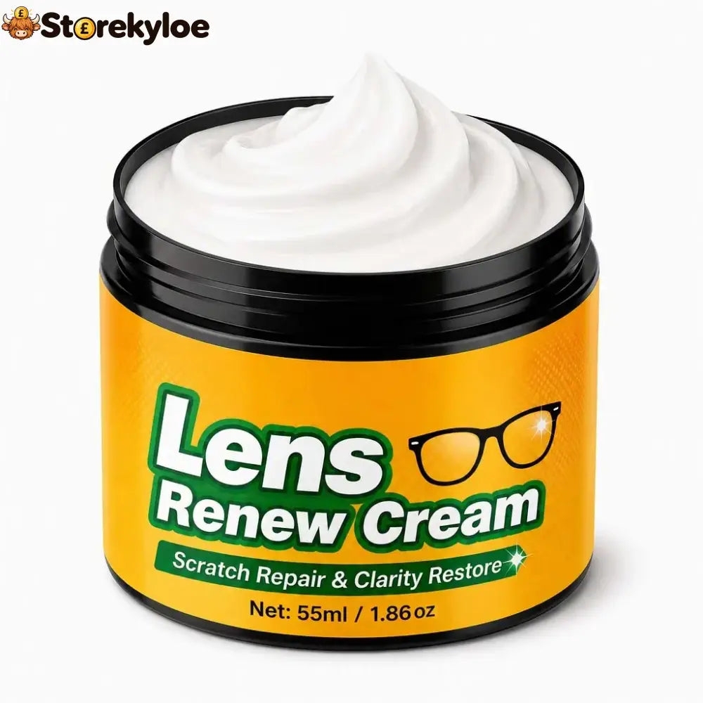 📌Lens Scratch Repair Cream Set with Sponge for Glasses Goggles Face Shields and Helmet Visors - 55ml