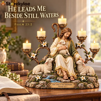 🎁Light of Grace – Five-Light Prayer Centerpiece