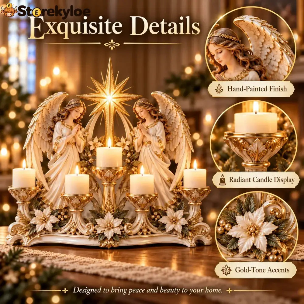 ✨🕯️ Light Of His Presence, Sacred Christian Candleholder ✝️🤍