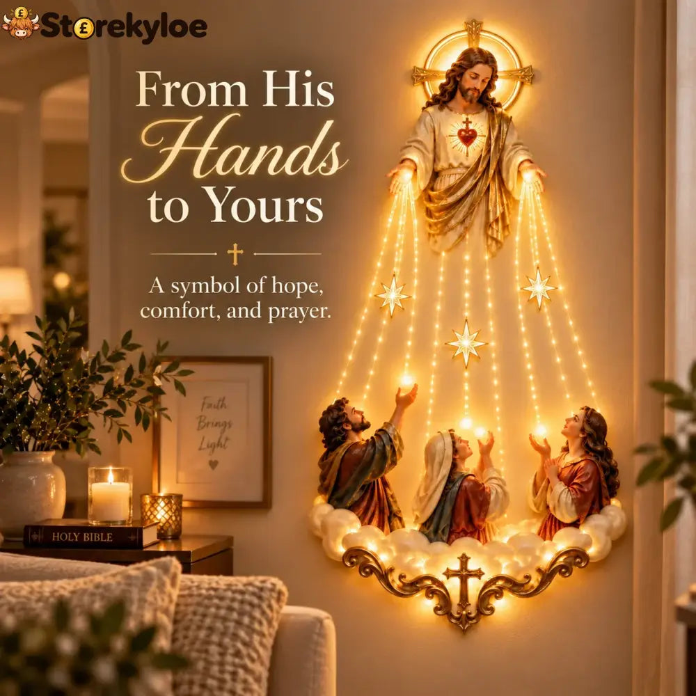 ✝️✨light Of Hope™ Sacred Heart Jesus Wall Light