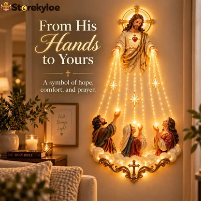 ✝️✨light Of Hope™ Sacred Heart Jesus Wall Light