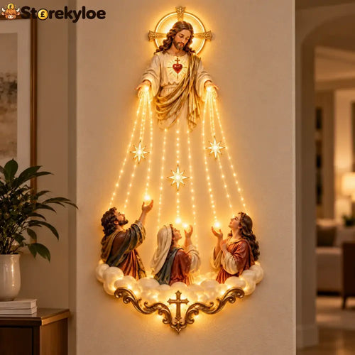 ✝️✨light Of Hope™ Sacred Heart Jesus Wall Light