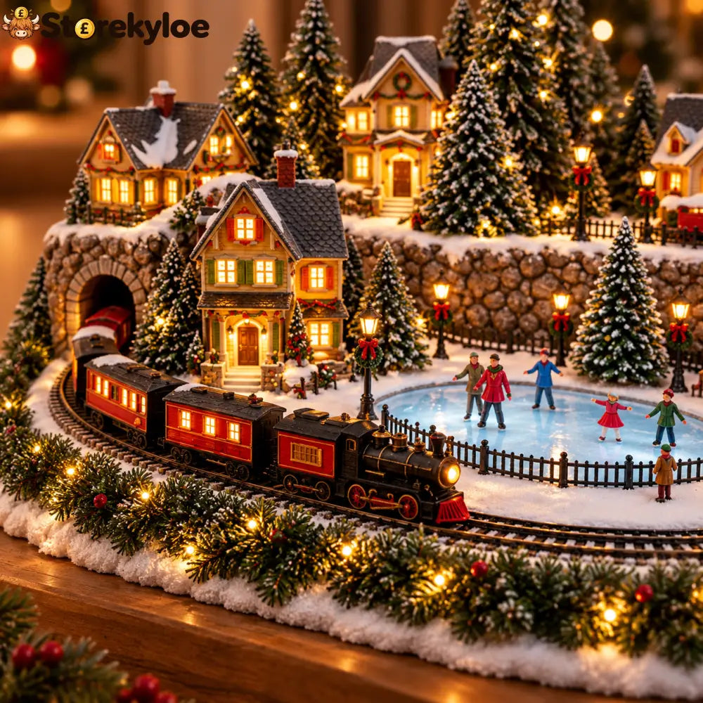 🔥 Lighted & Animated Christmas Village Collection-✨Same as the video