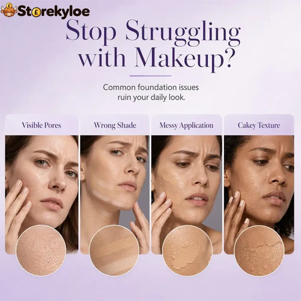🤍Limited Buy 2 Get 1 Free!!💄 2-in-1 Color Changing Foundation Stick ✨Conceals Blemishes & Redness Long Lasting 💗