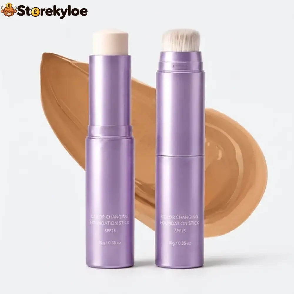 🤍Limited Buy 2 Get 1 Free!!💄 2-in-1 Color Changing Foundation Stick ✨Conceals Blemishes & Redness Long Lasting 💗 - Buy