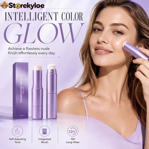 🤍Limited Buy 2 Get 1 Free!!💄 2-in-1 Color Changing Foundation Stick ✨Conceals Blemishes & Redness Long Lasting 💗