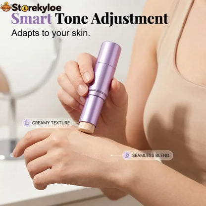 🤍Limited Buy 2 Get 1 Free!!💄 2-in-1 Color Changing Foundation Stick ✨Conceals Blemishes & Redness Long Lasting 💗