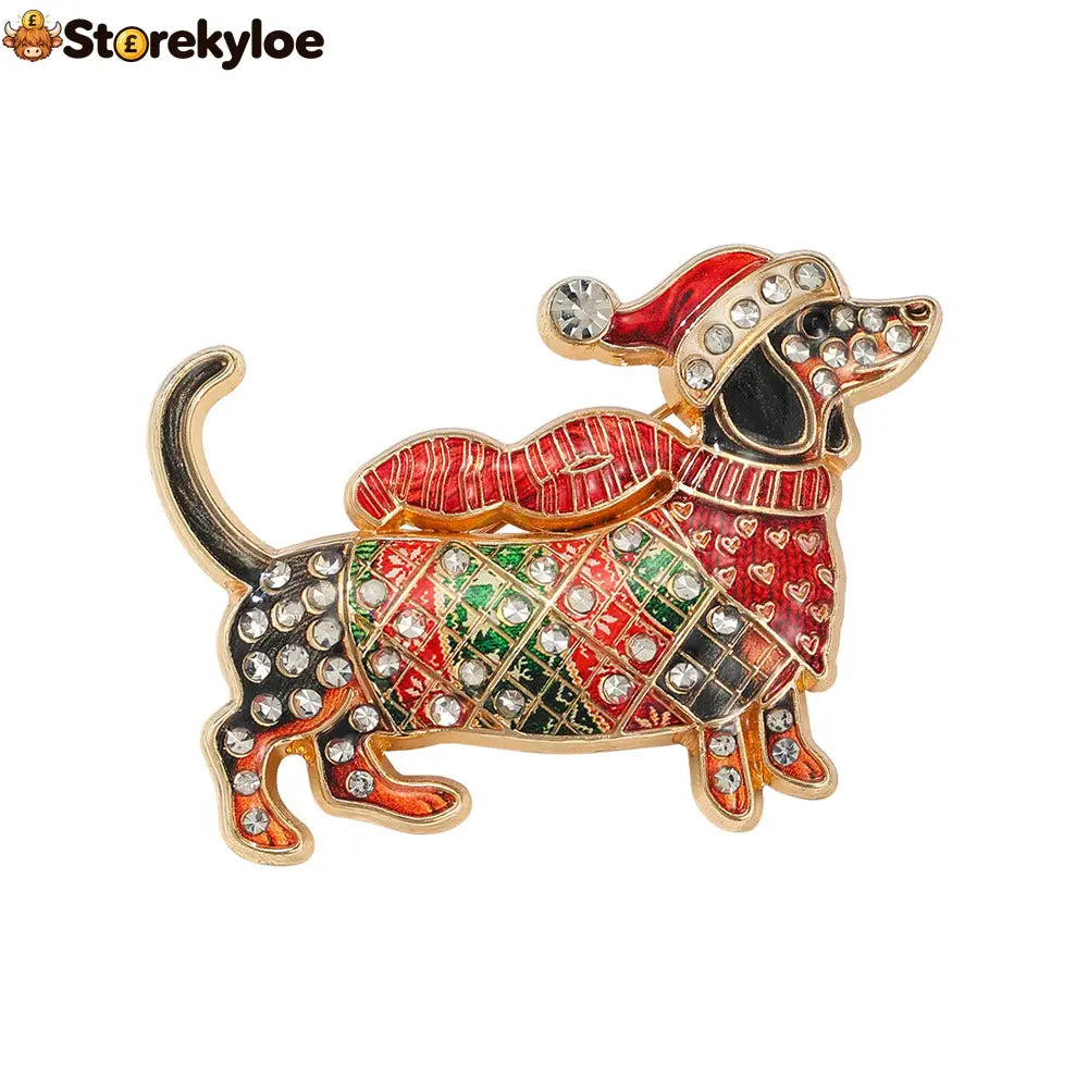 Limited Edition Dachshund Brooch - Classic / Buy 1