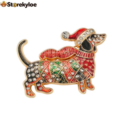 Limited Edition Dachshund Brooch - Classic / Buy 1