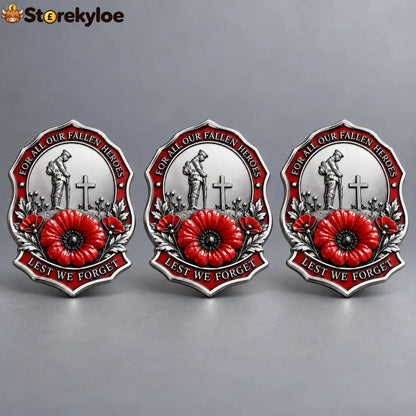 🌺Limited Edition Red P*ppy Remembrance Brooch – For All Our Fallen Heroes🎖️