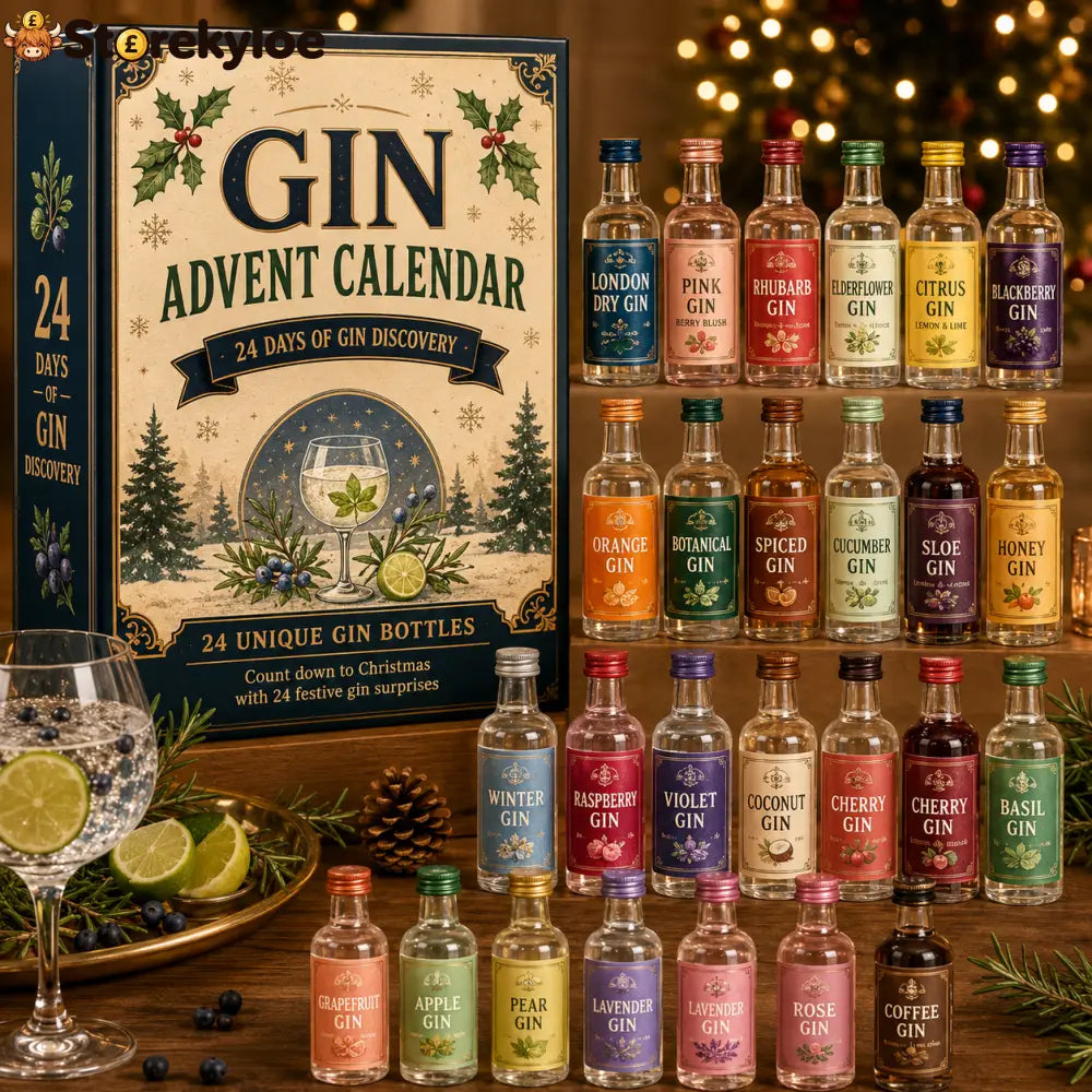 ⏰Limited Stock 49% OFF❄️2026 Anniversary Advent Calendar🍸24 DAYS OF GIN DISCOVERY