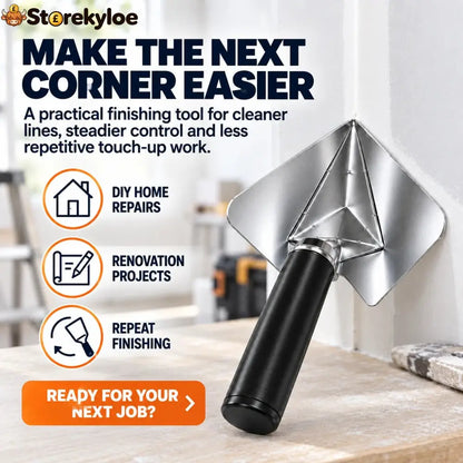 ⏰Limited Stock 49% OFF🔥Drywall Corner Finishing Trowel 🛠️ Create Perfect Inside Corners With Less Rework