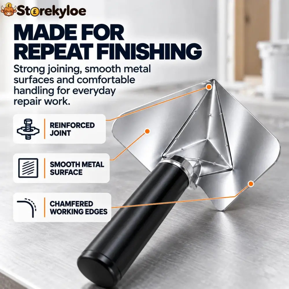 ⏰Limited Stock 49% OFF🔥Drywall Corner Finishing Trowel 🛠️ Create Perfect Inside Corners With Less Rework