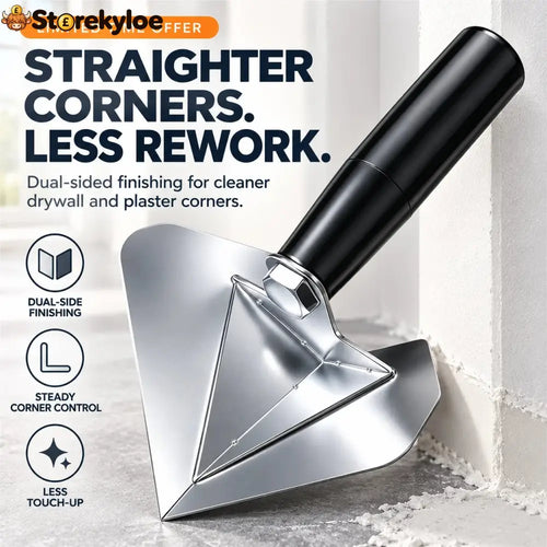 ⏰Limited Stock 49% OFF🔥Drywall Corner Finishing Trowel 🛠️ Create Perfect Inside Corners With Less Rework