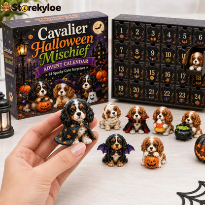 ⏰Limited Stock 50% OFF -🐶 24 Days of Cavalier Christmas Advent Calendar 2026 – 24 Collectible Cavalier Surprises