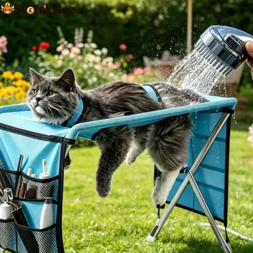 ⏳Limited-time 49% off⏰2-in-1 Foldable Pet Grooming Bed🐱🐶🛋️ - Pets