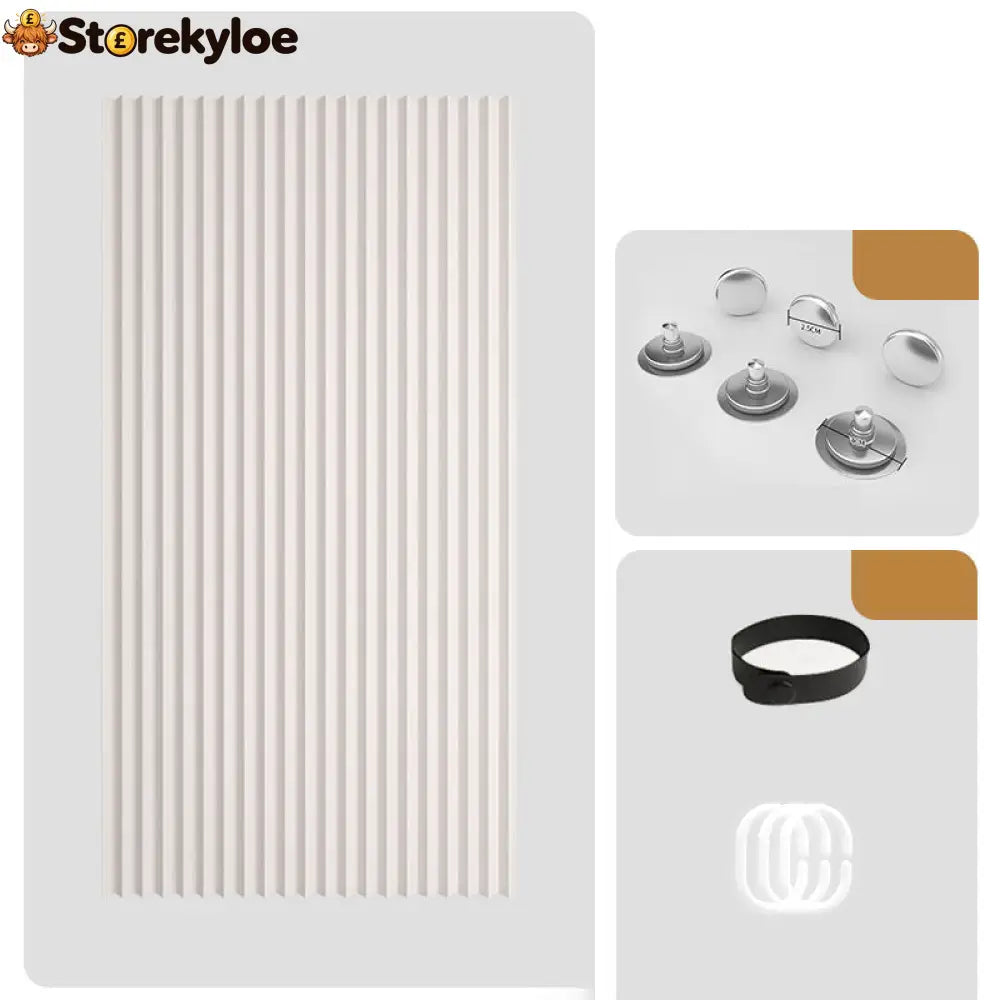 ⏰🔥LIMITED TIME 49% OFF! ⭐No-Drill Magnetic Accordion Door Curtain