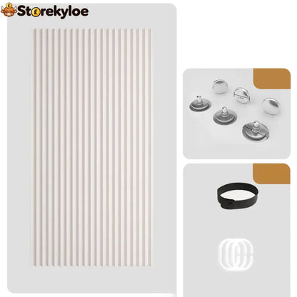 ⏰🔥LIMITED TIME 49% OFF! ⭐No-Drill Magnetic Accordion Door Curtain