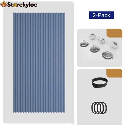 ⏰🔥LIMITED TIME 49% OFF! ⭐No-Drill Magnetic Accordion Door Curtain