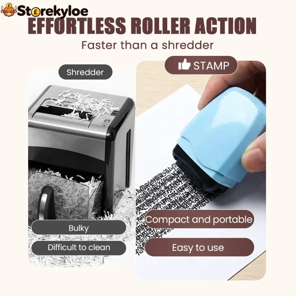 ⏳Limited-time 49% off⏰Privacy Protection Roller Stamp👣 - Hot Sale